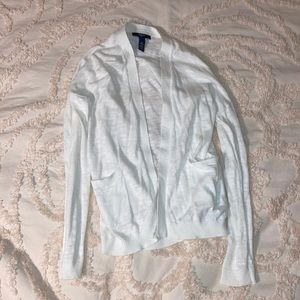 Gap Kids white cardigan